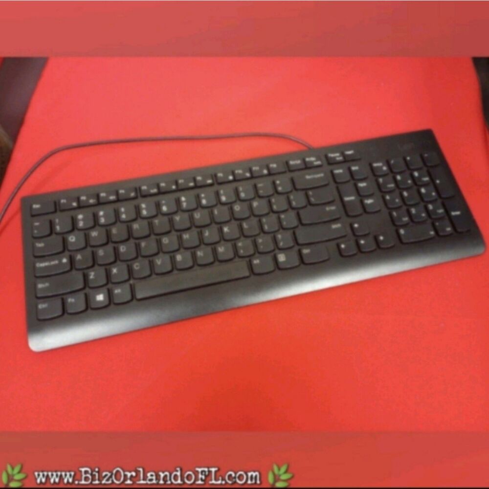 ELECTRONICS: Lenovo Wired USB Keyboard EK5-536A